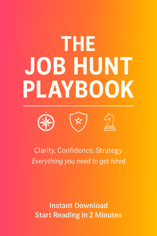The Job Hunt Playbook (eBook)